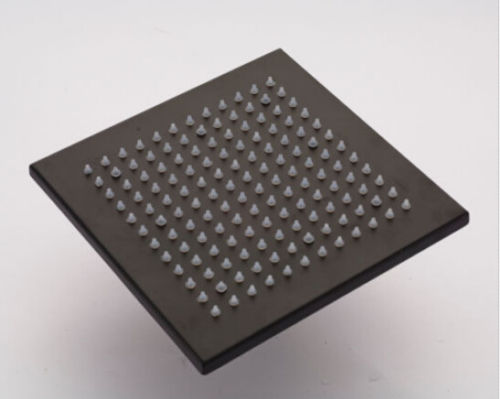 Nostalgische Einbaudusche aus geriebener Ölbronze