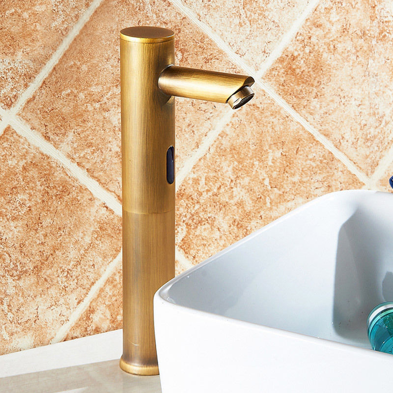 Nostalgic Bronze Sensor Faucet - High Model