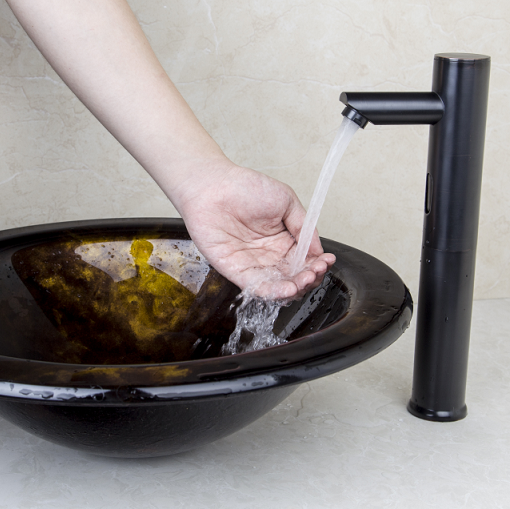 Oil bronze sensor tap automatic tap