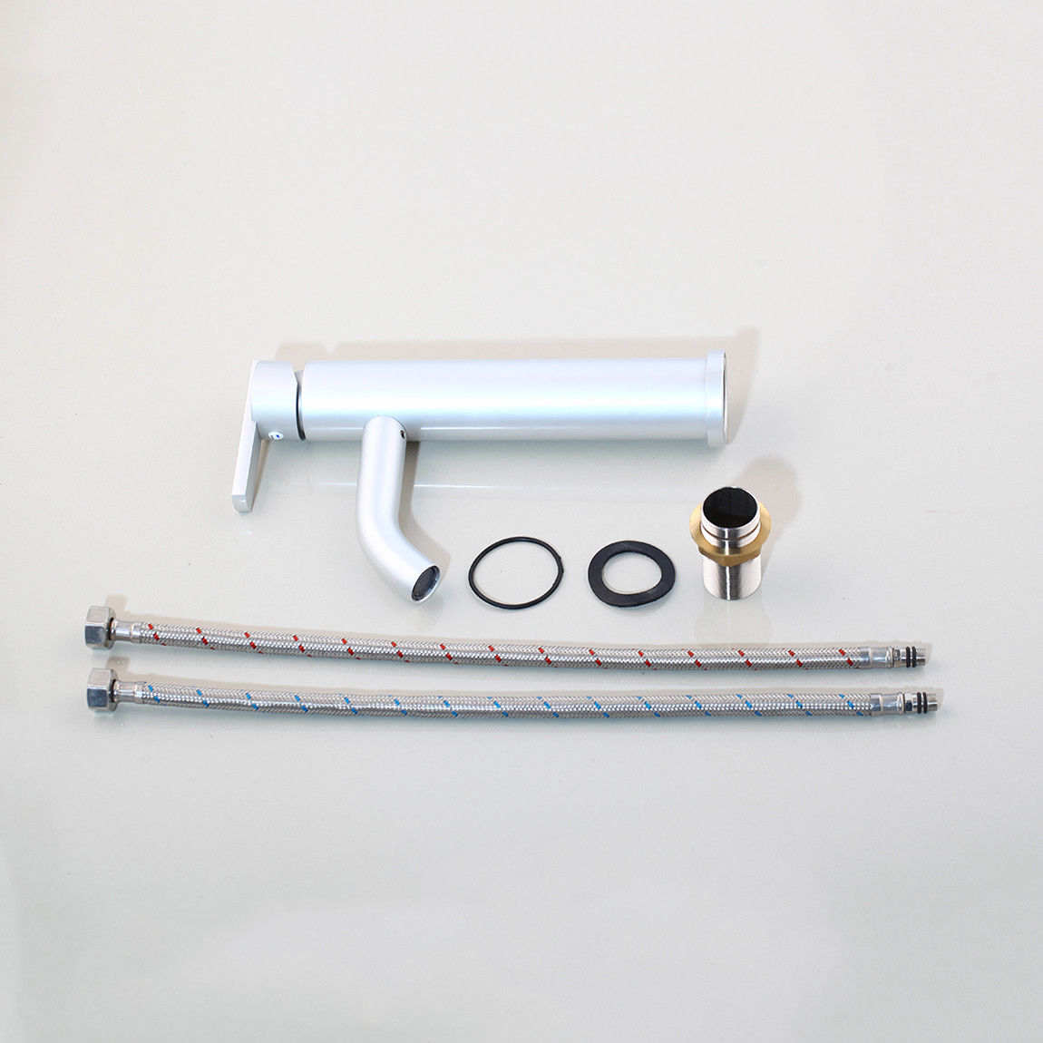 Waschtischarmatur aus Aluminium