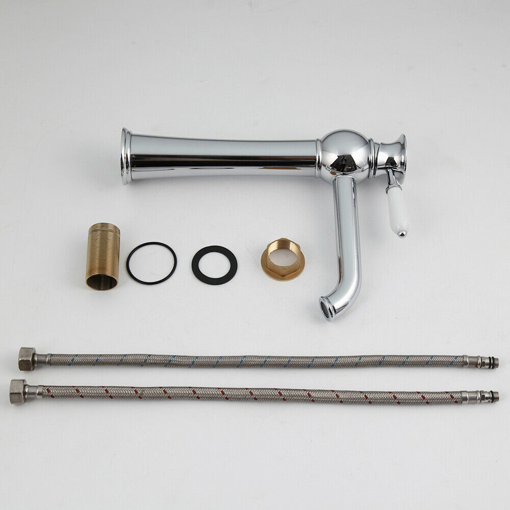 set C36 chroom wastafelkraan