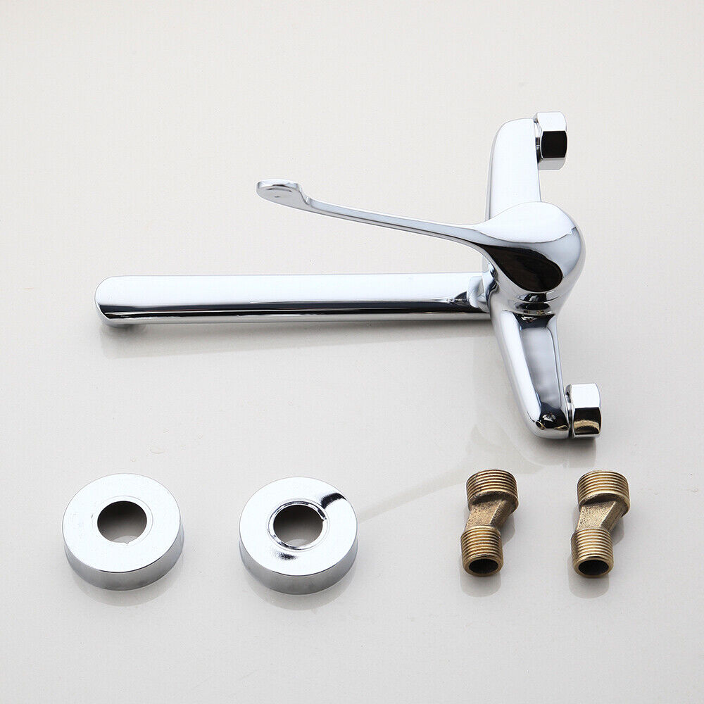 Elbow wall tap chrome mixer tap