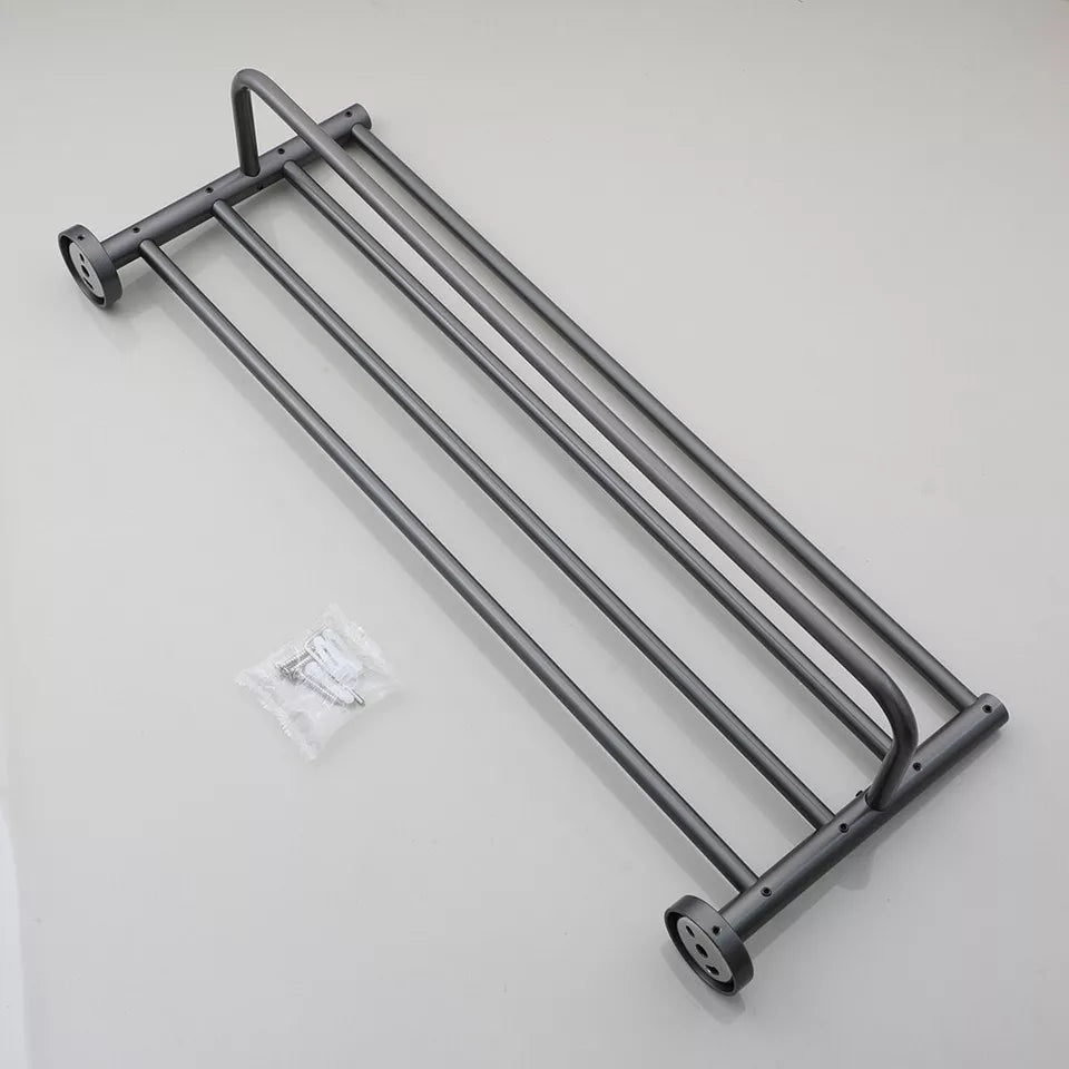 Handtuchhalter in Gun Metal Ausführung