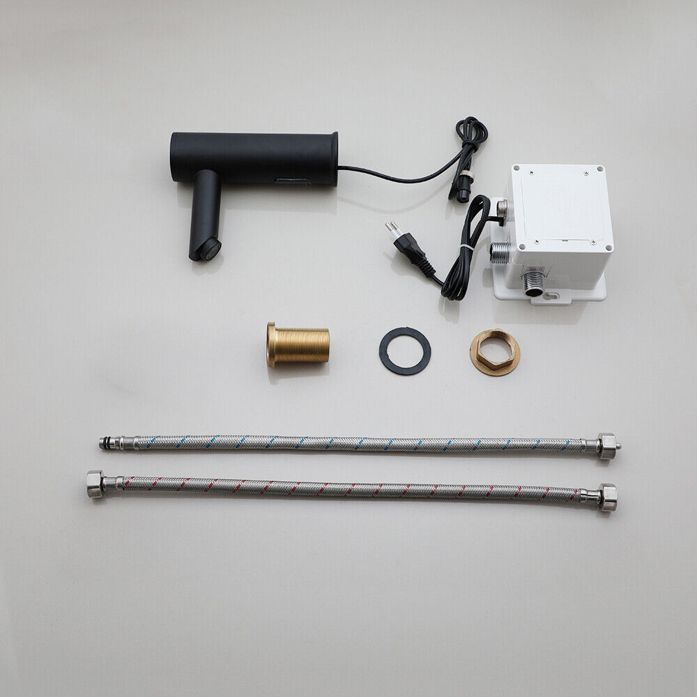 Schwarzer Sensorhahn Kaltmodell