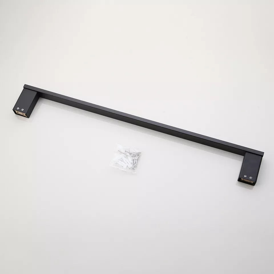 Modern and Stylish Black Towel Rack