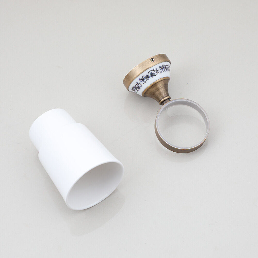 Bronzefarbener Zahnputzbecherhalter