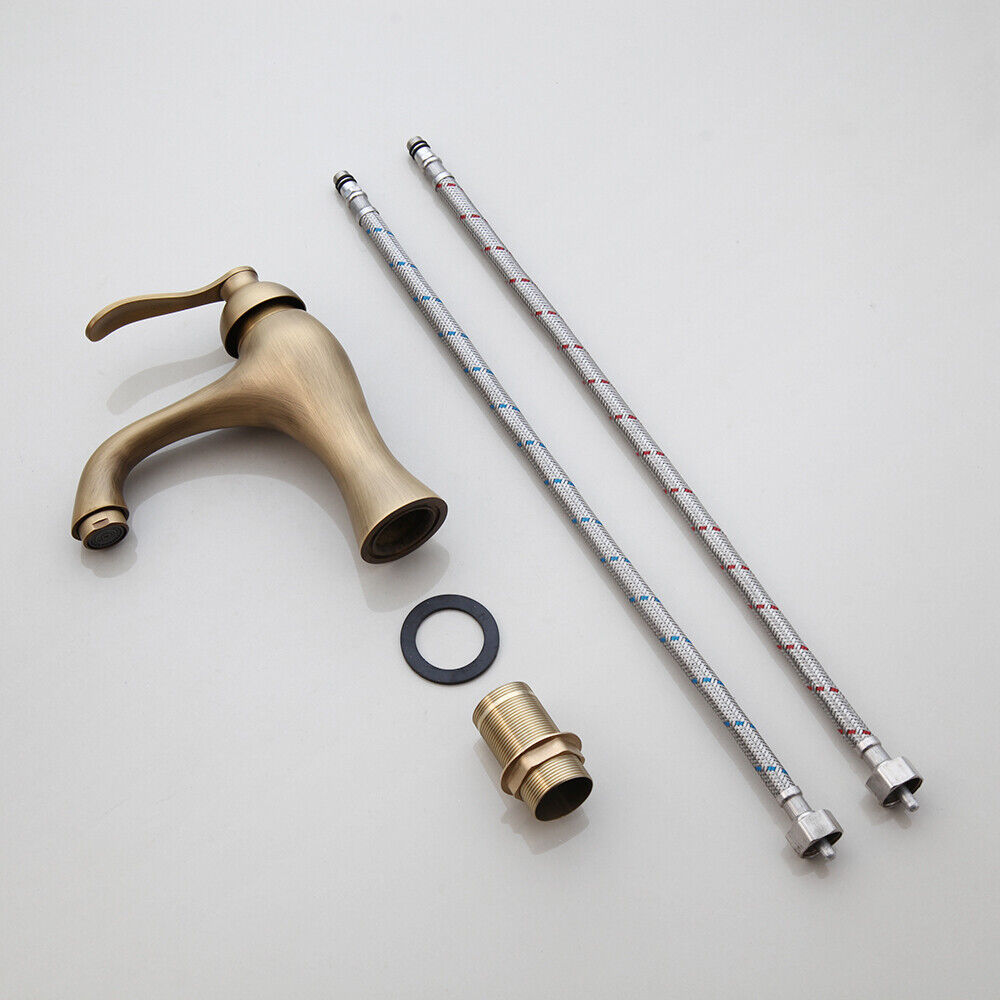 Bronzefarbene Waschtischarmatur Country