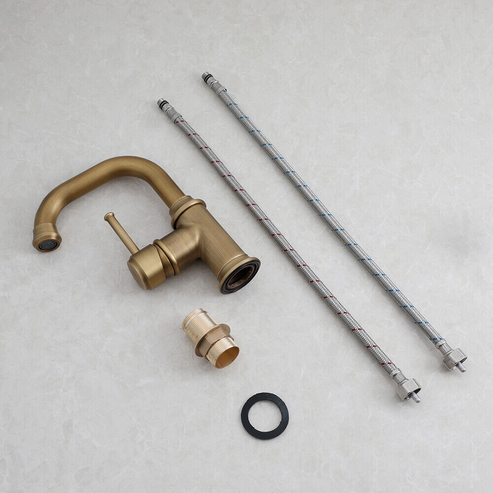 Country bronze-colored mixer tap