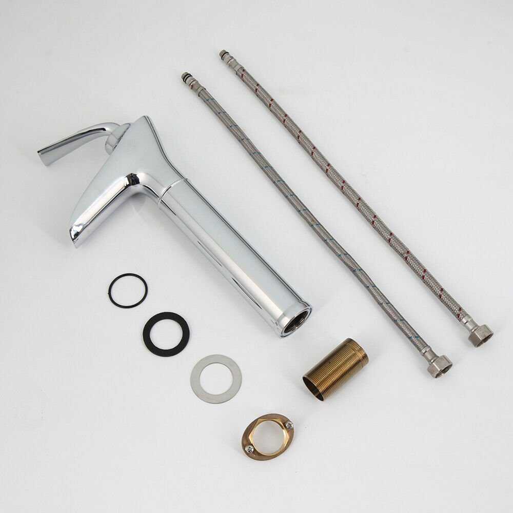 Chrome waterfall tap mixer tap design