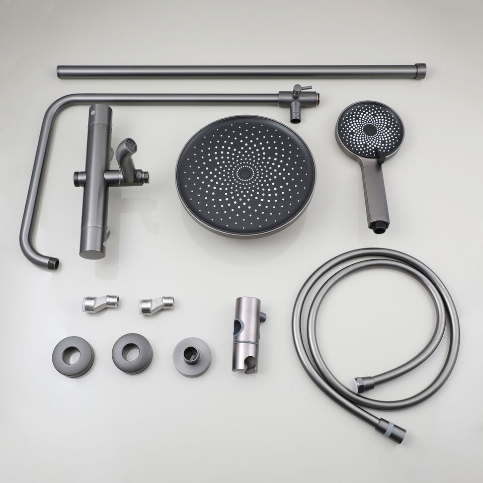 set gun metal douche