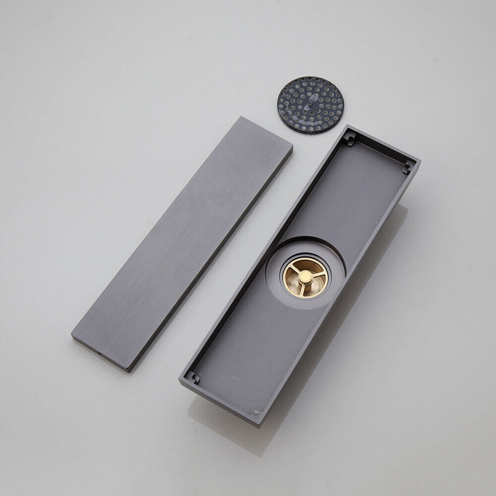 Gunmetal Shower Drain with Smell Trap