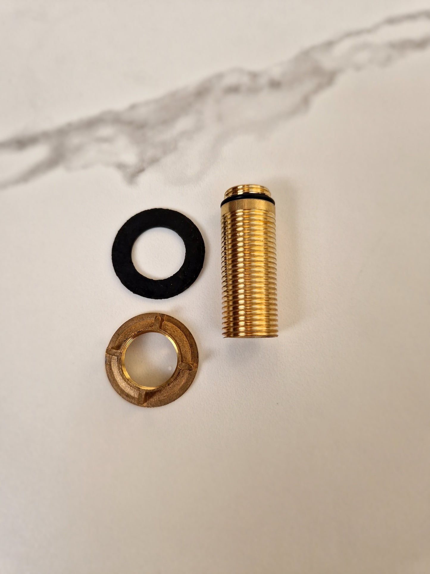 G 1/2 threaded tube length 5 cm including nut