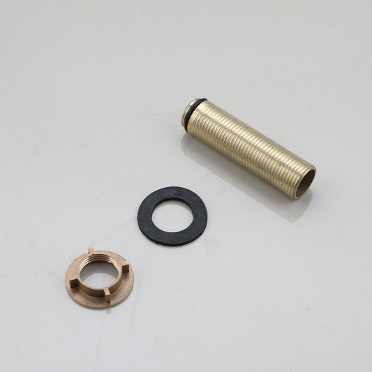 Threaded tube 7cm for mounting cold water tap G 1/2 size