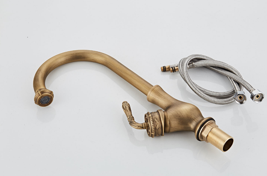 Elegant bronze faucet