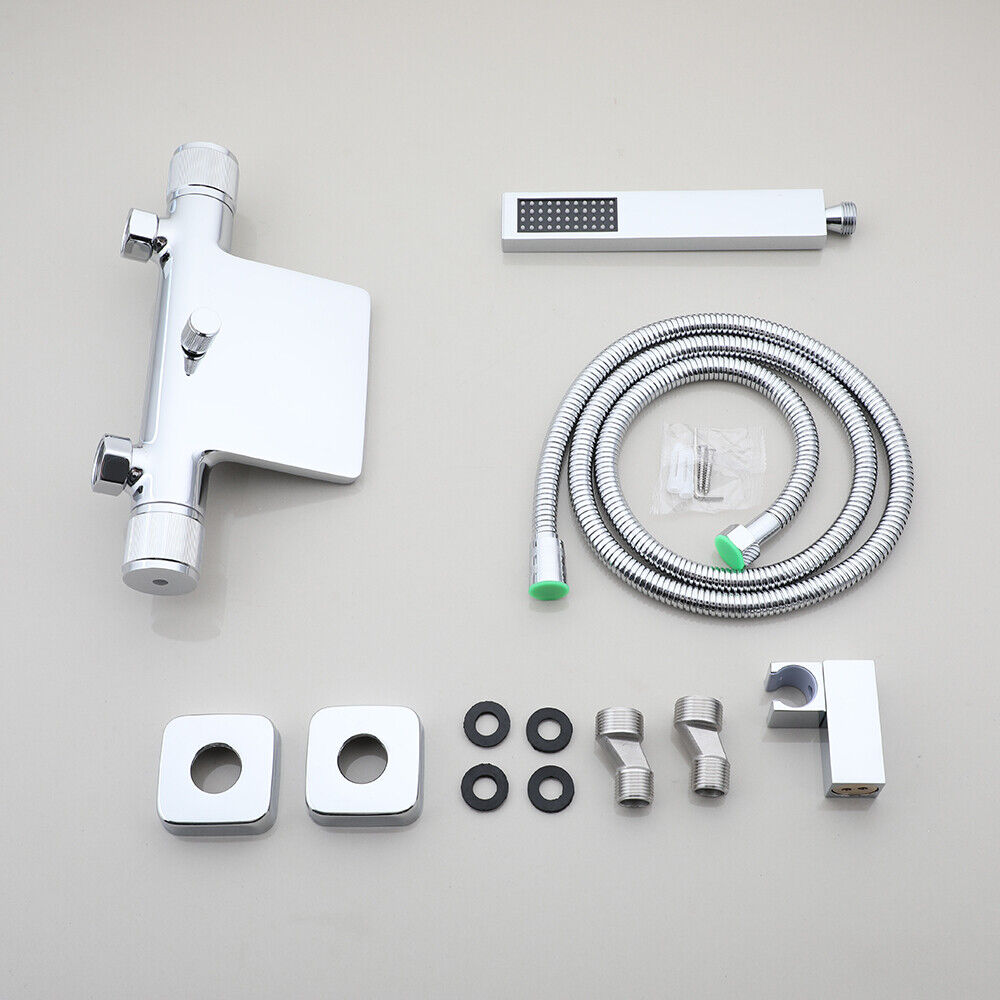 Chrom-Wasserfall-Wannenmischer mit Handbrause