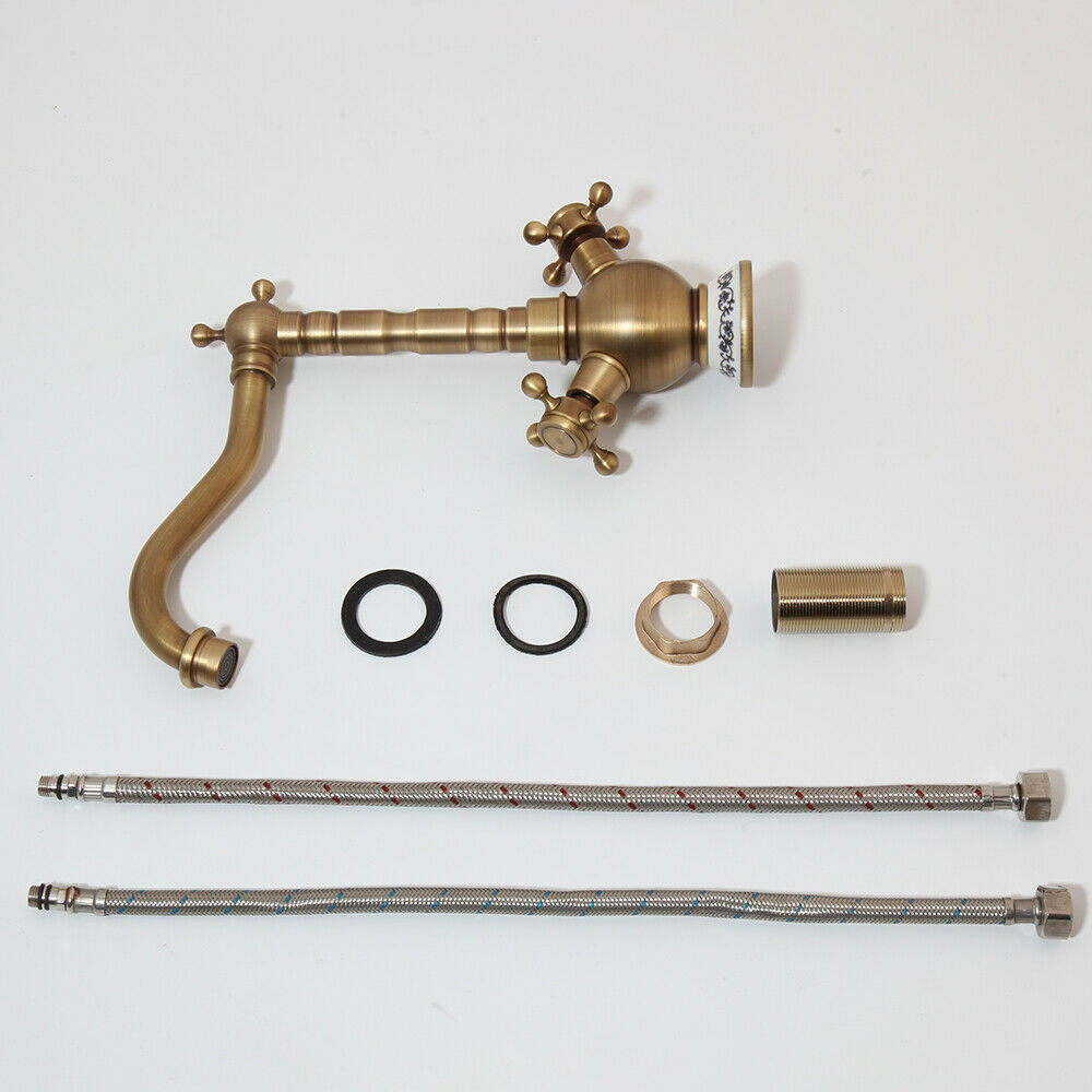 Nostalgic swivel kitchen faucet bronze