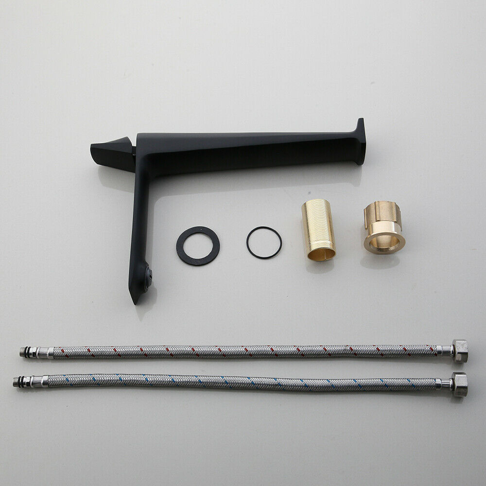 High black mixer tap