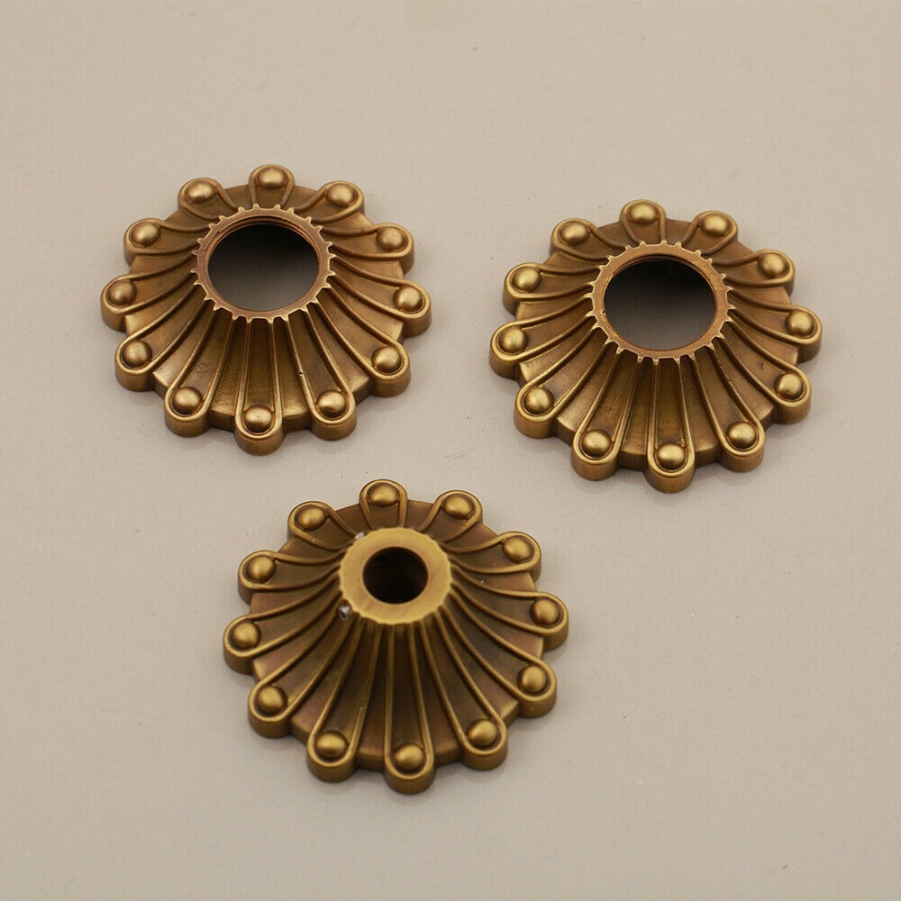 Elegant bronze-colored surface-mounted shower