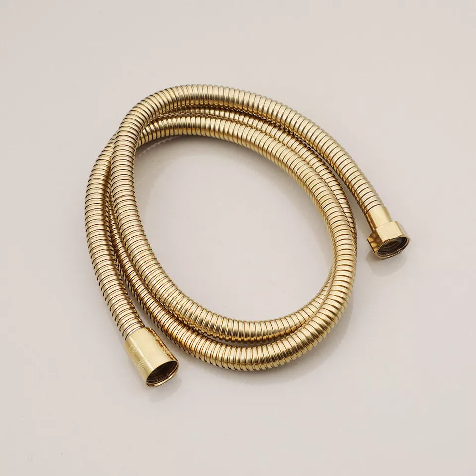 Goudkleurige Thermostatische Opbouw Regendoucheset