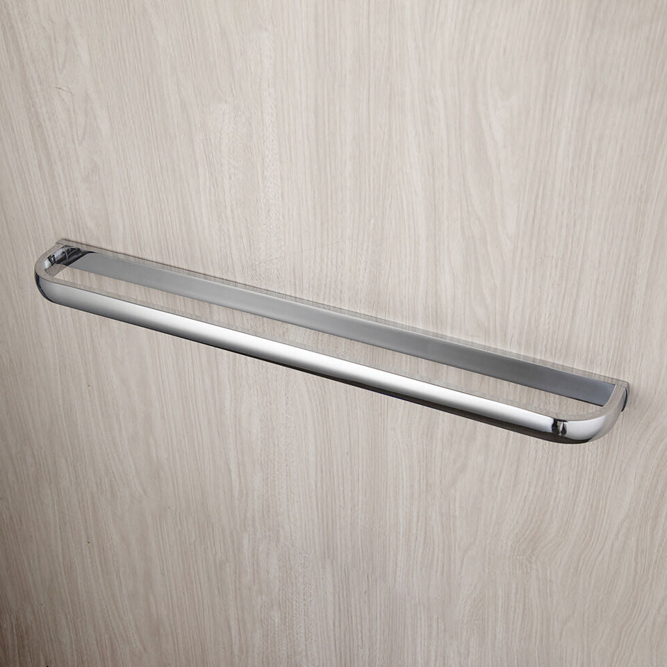Chrome towel rack single