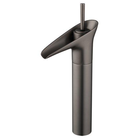 Wunderschöner Wasserhahn mit Wasserfall-Mischbatterie aus Rotguss