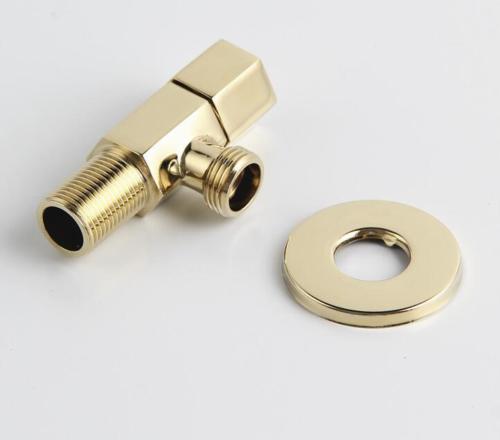 Gold angle stop valve
