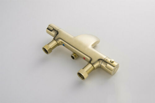 Thermostatic shower matt gold