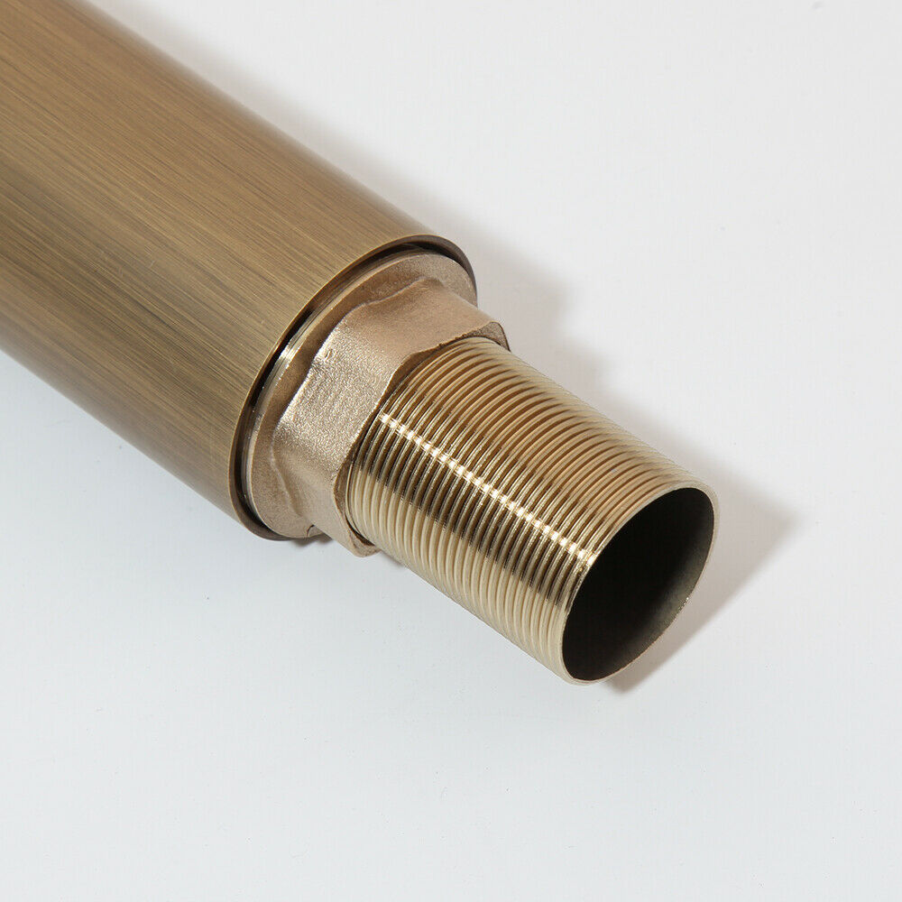 Nostalgische bronzen watervalkraan in landelijke stijl