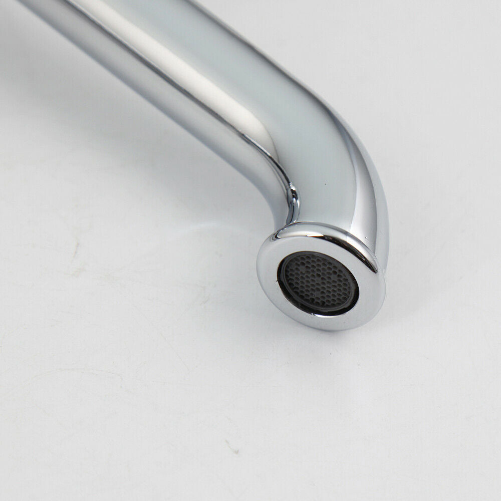 uitloop C36 chroom wastafelkraan