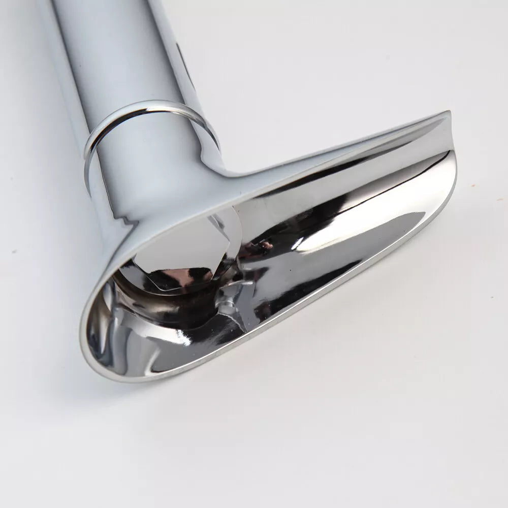 Sensomatica Nostalgic Chrome Waterfall Faucet with Sensor – Country Style