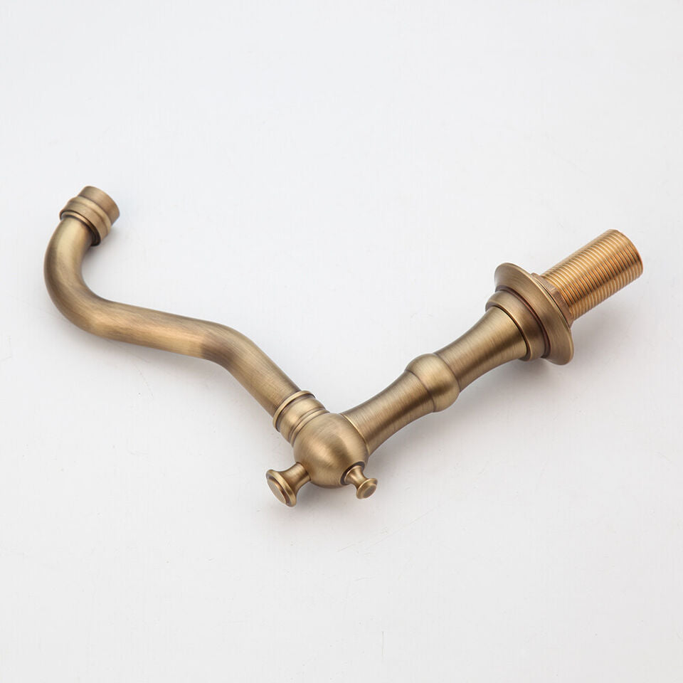 Landhausstil 3-teilige Waschtischarmatur, bronzefarben