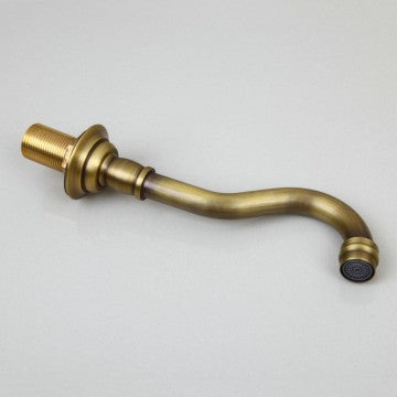 Loose bronze-colored spout
