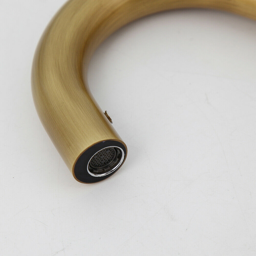 National bronze-colored sensor tap