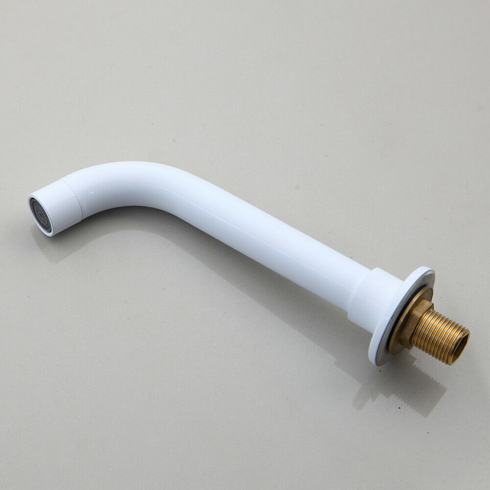 White built-in tap
