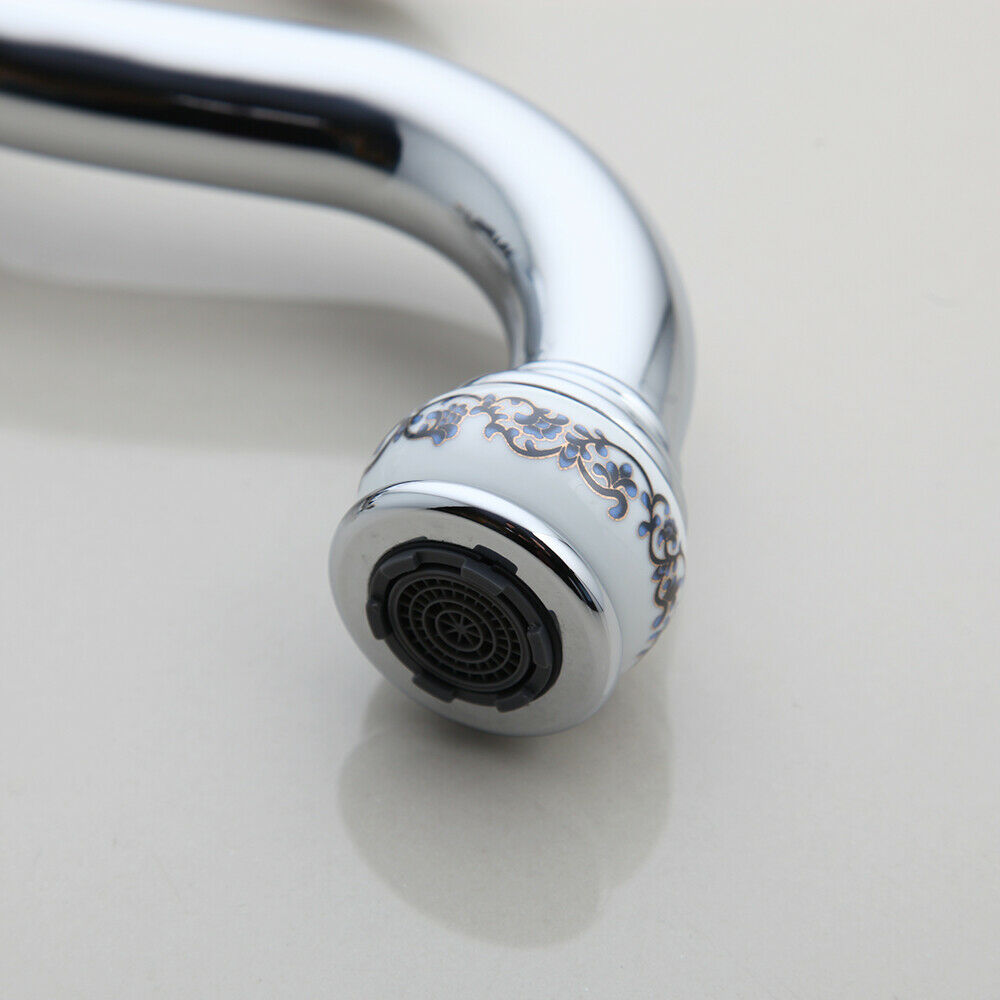 Chrome washbasin tap