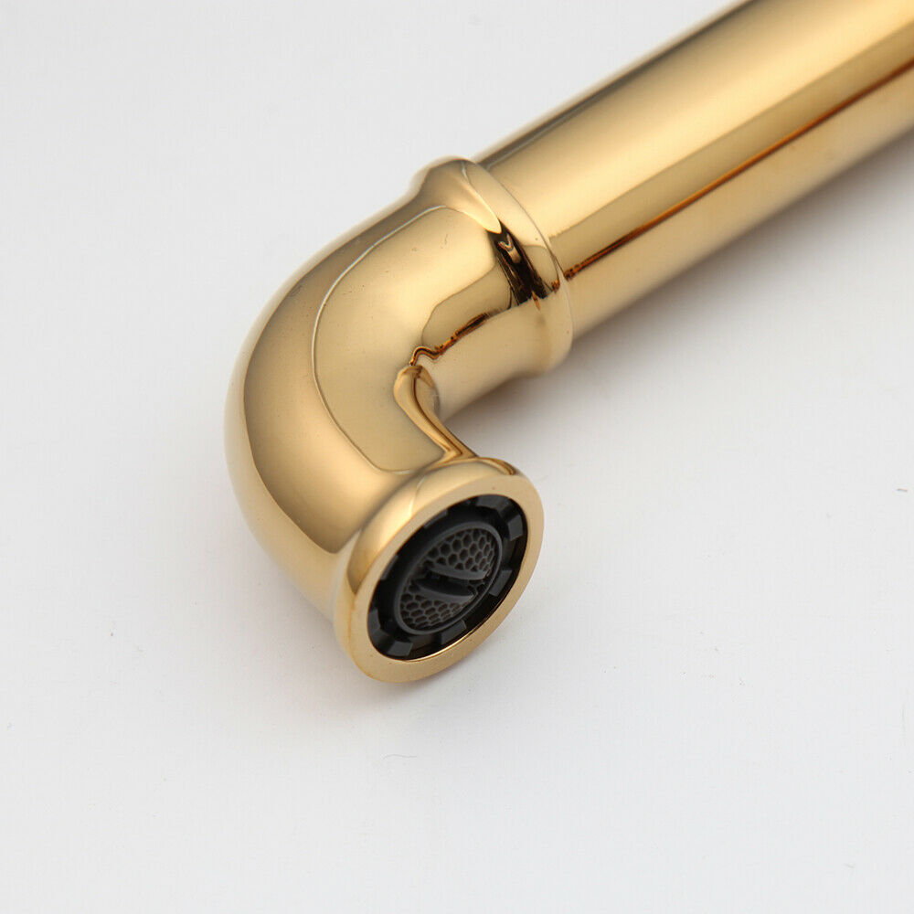 Industrial gold faucet