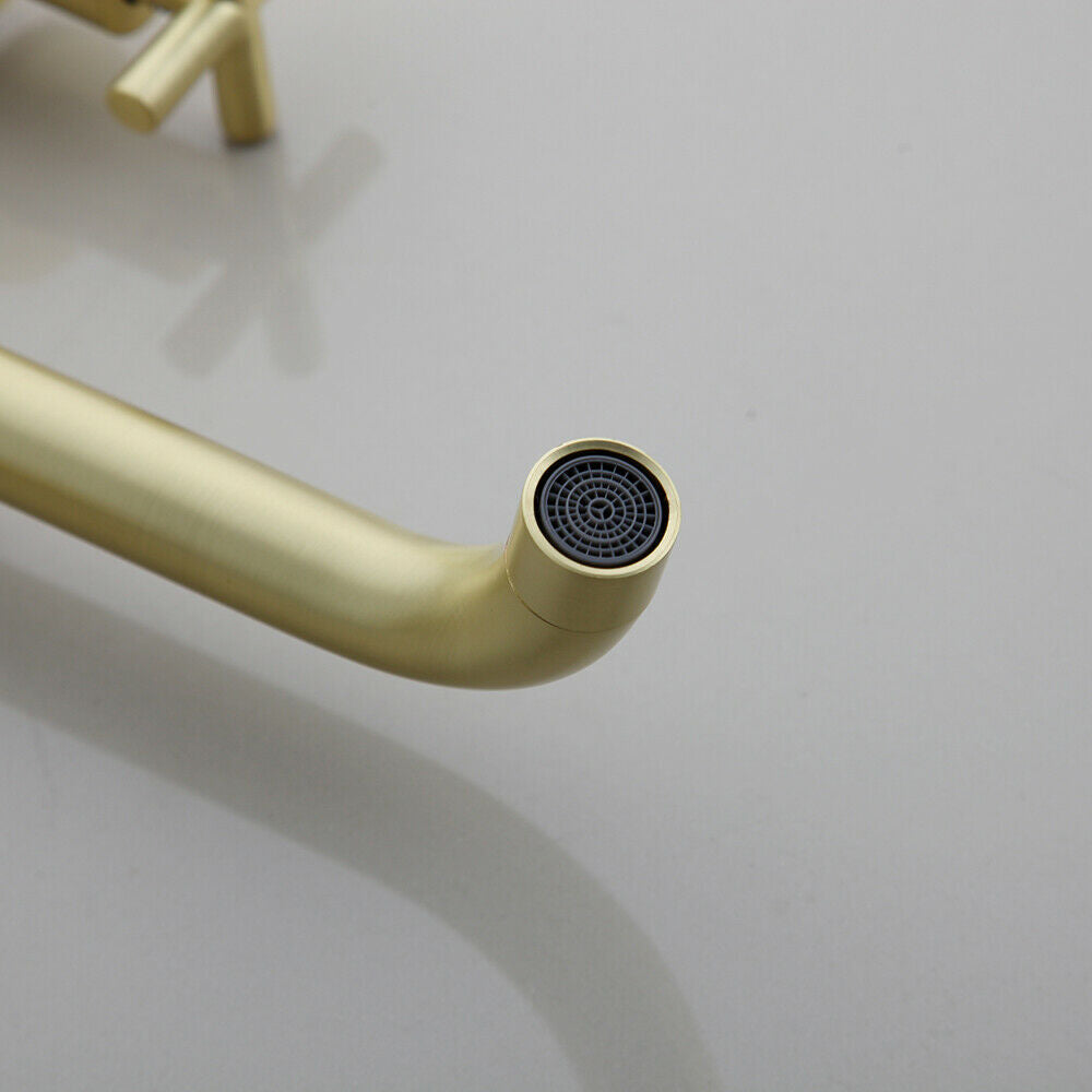 Luxurious Brushed Gold Built-in Faucet – Stylish & Timeless