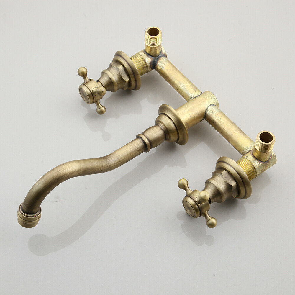 Wandeinbauhahn aus Bronze