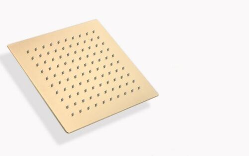 Einbaudusche mattgold