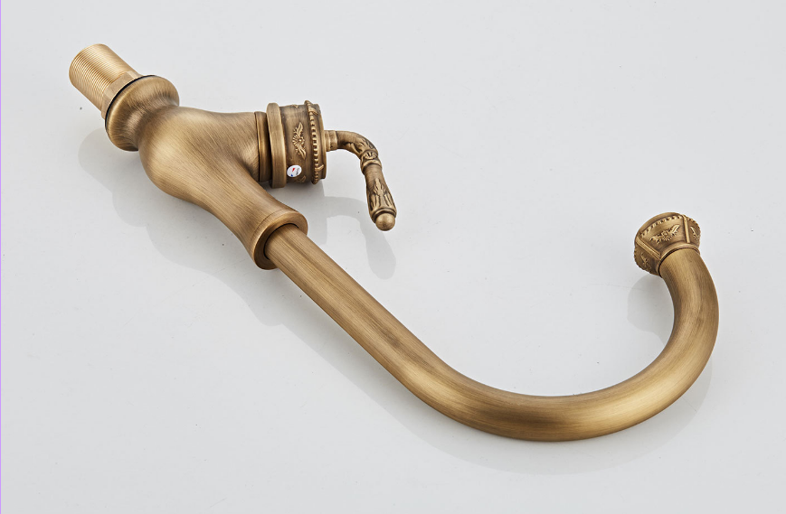 Elegant bronze faucet