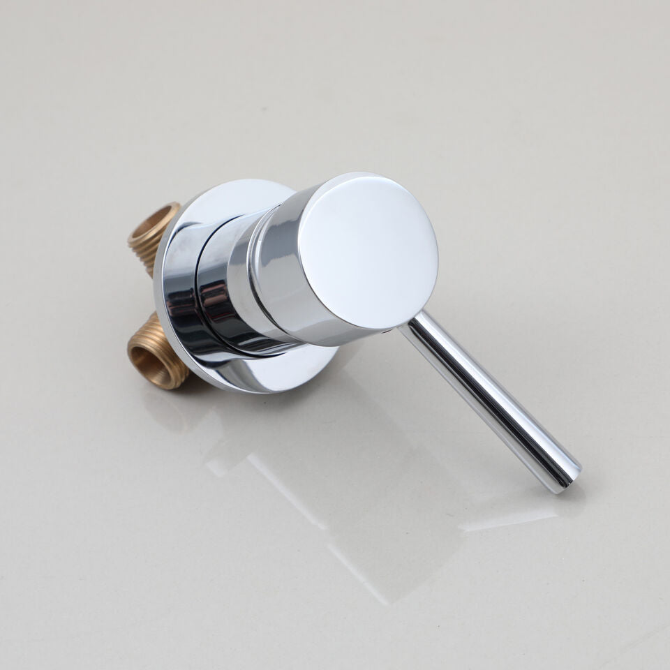 Chrom-Bidetbrause für Heiß und Kalt