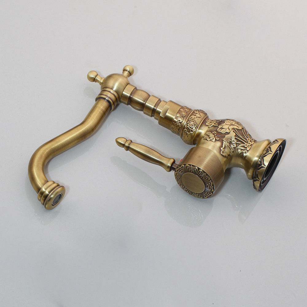 Ornate bronze faucet