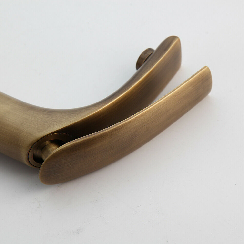 Country-style mixer tap, bronze finish