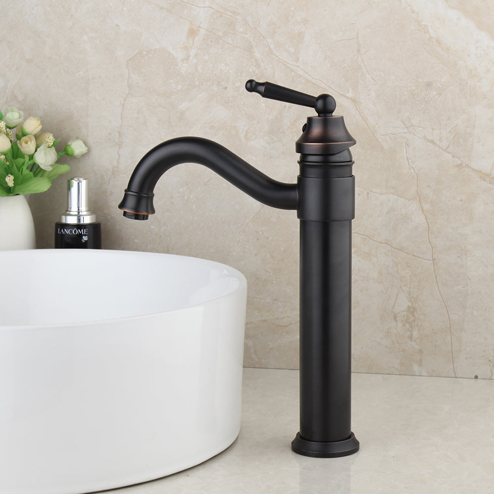 Luxe Olie Bronzen Wastafelkraan