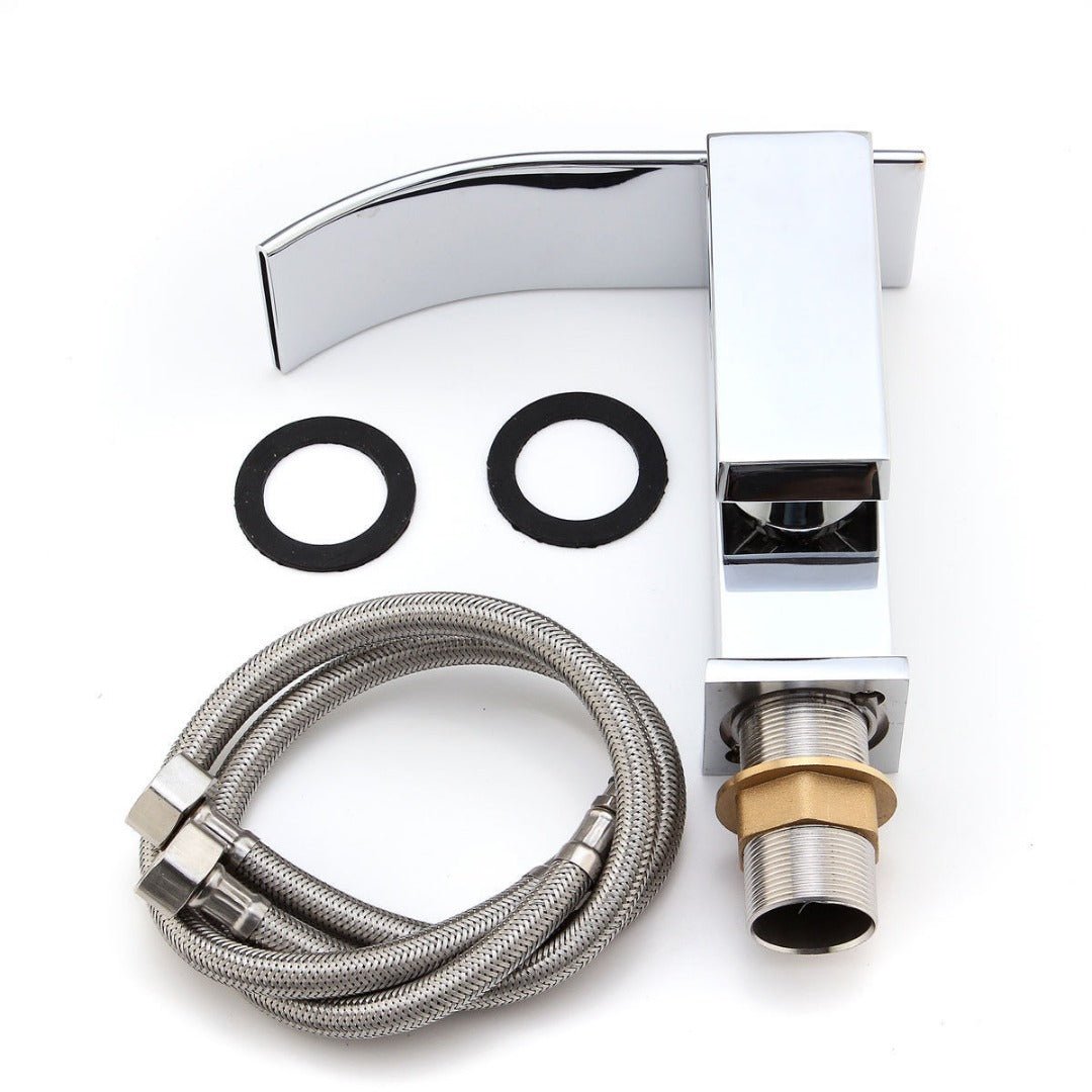 Chrom-Wasserfallhahn