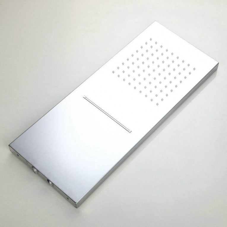 Chrom-Wasserfall-Regendusche mit Mischpanel und Handbrause