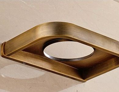 Toilet brush keep national bronze