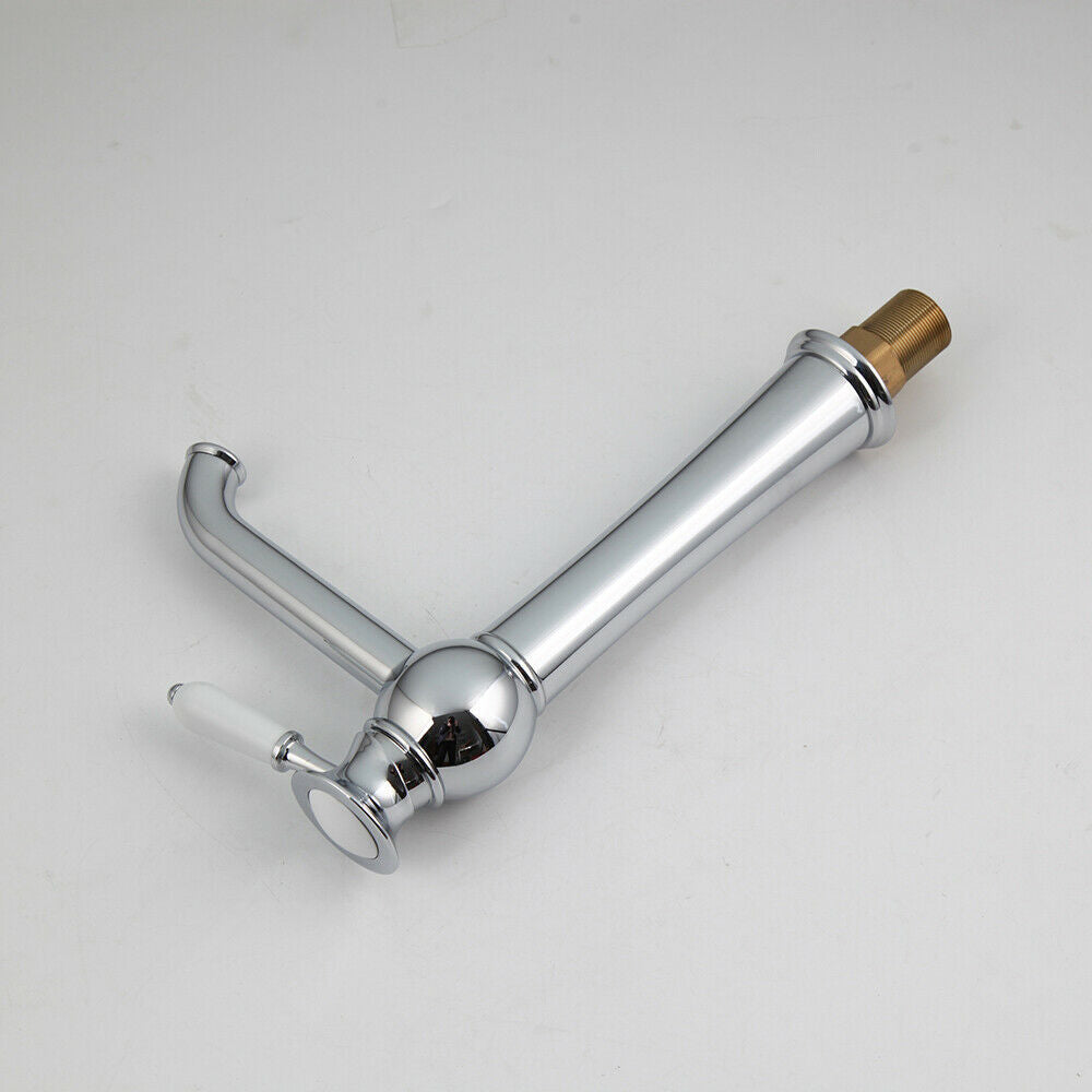 zij aanzicht C36 chroom wastafelkraan