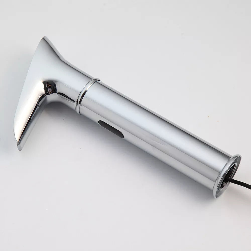 Sensomatica Nostalgic Chrome Waterfall Faucet with Sensor – Country Style