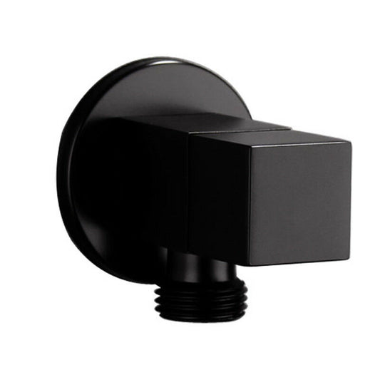 Modernes Eckventil schwarz